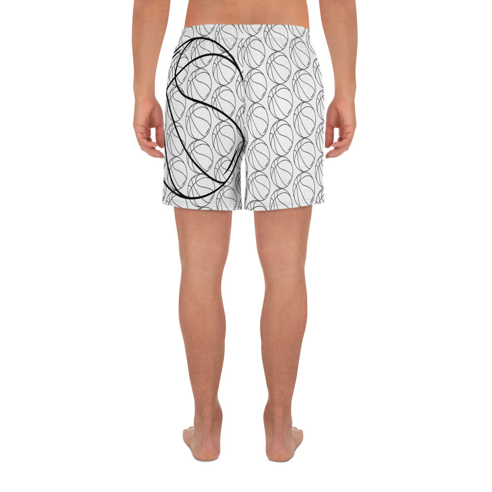 SEVEN FOOT FIT All-Over Print - Athletic Long Shorts Basketball Tag