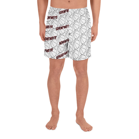 SEVEN FOOT FIT All-Over Print - Athletic Long Shorts Basketball Tag