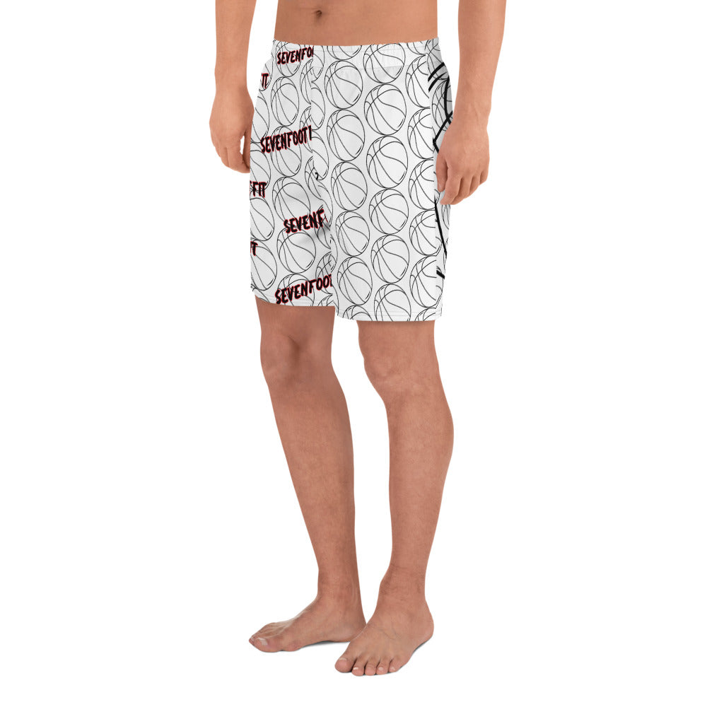 SEVEN FOOT FIT All-Over Print - Athletic Long Shorts Basketball Tag