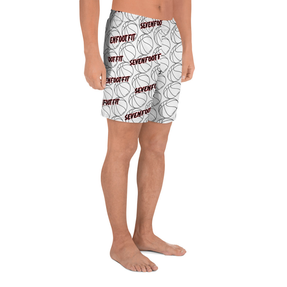 SEVEN FOOT FIT All-Over Print - Athletic Long Shorts Basketball Tag